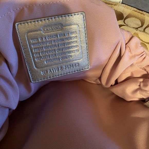 Coach Signature Collection Large Tote - Picture 6 of 10